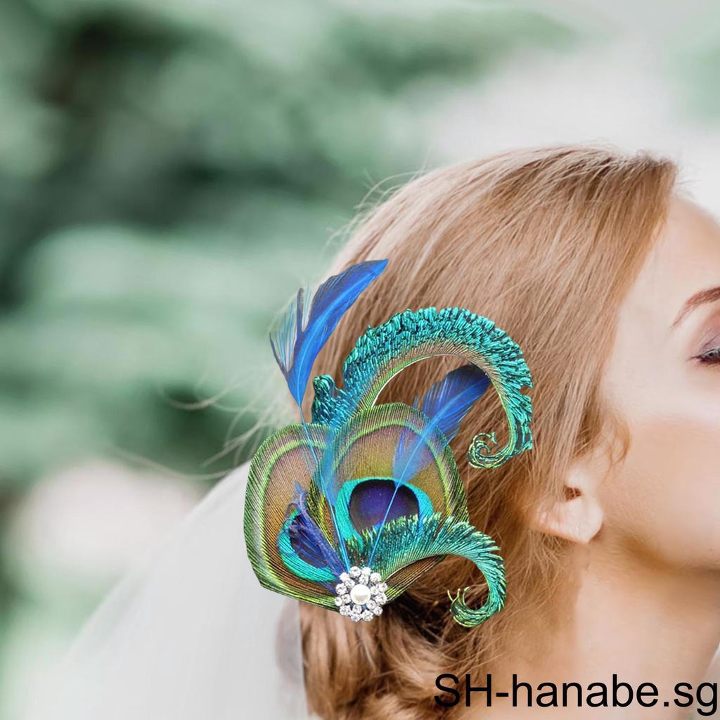 Fancy order Feather Hair Clip