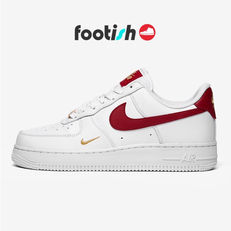 Air force 1 sales mens red