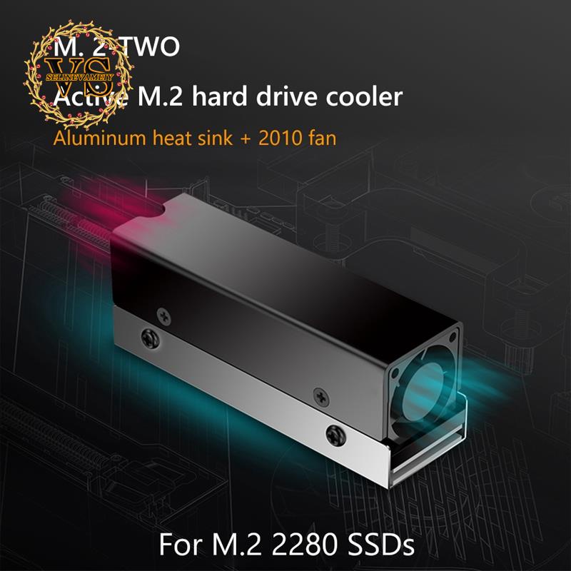 M.2 SSD NVMe Heat Sink M2 2280 Solid State Disk Air Circulation