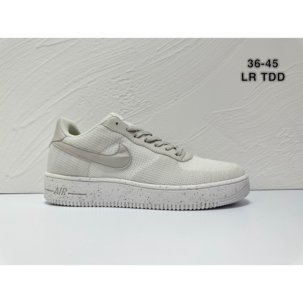 NK Air Force 1 Crater Flyknit Low Sneakers DC4831-005 36-45