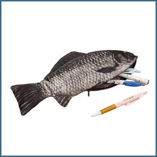 1PC funny pen bag fish pencil bag Pencil Case Funny Carp