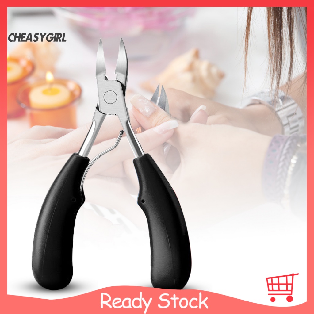 [chea] for Ingrown or Thick Toenails Nail Cuticle Nipper for Adults