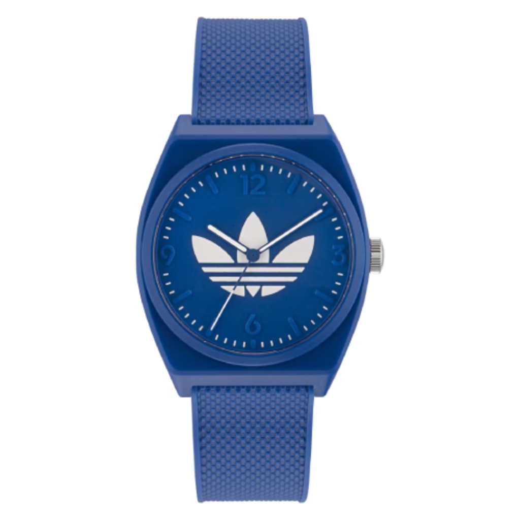 adidas Originals Project Two 38mm Silicone Watch Blue Resin AOST23049 Shopee Singapore