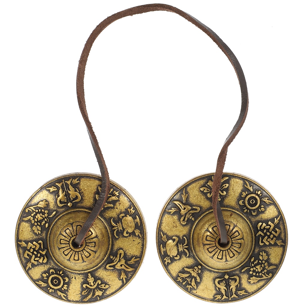 Toys Musical Copper Finger Cymbals Tibetan Buddhist Tingsha The Bell ...