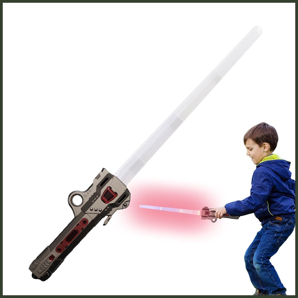 Retractable Flashing Lightsaber Toys Sound Darth Lightsaber Cosplay Glow In The Dark Light Saber