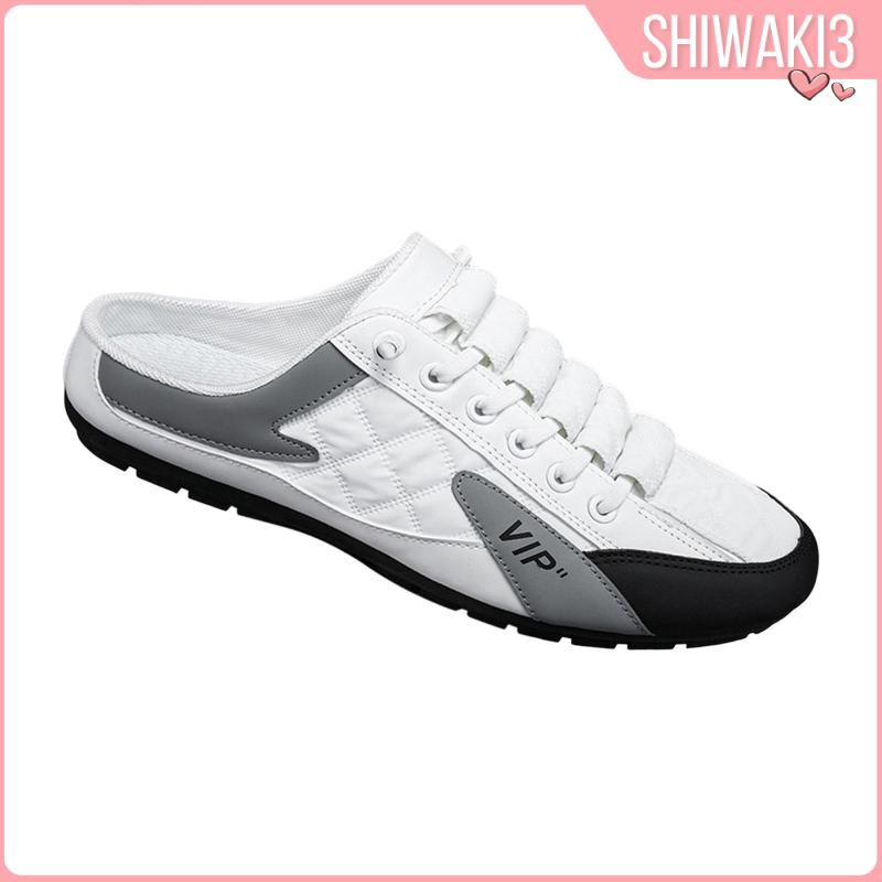 Shiwaki3 Casual Sports Shoes Loafers Backless Sneakers Men Work