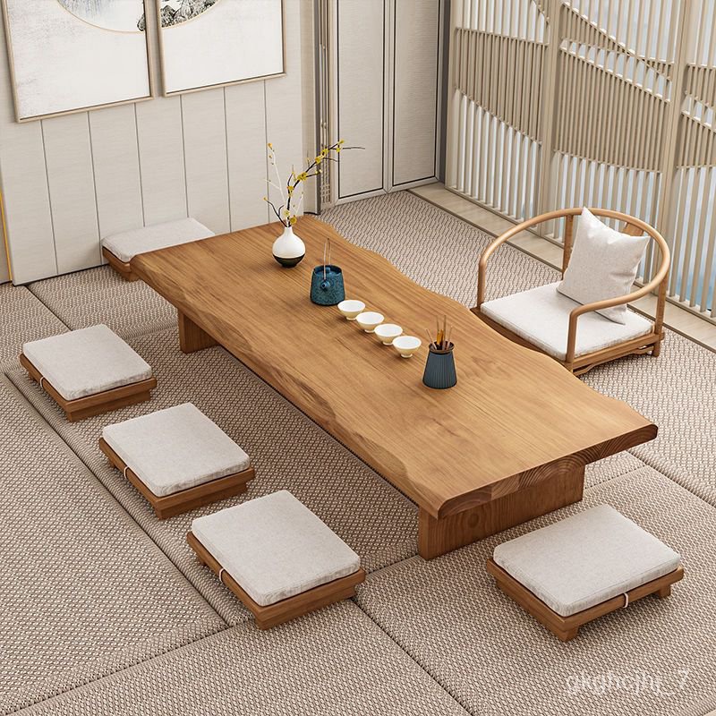 Japanese table and store chair set