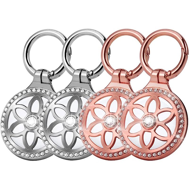 Airtag Necklace,Titanium Alloy Metal Dial Design Airtag Necklace Kids