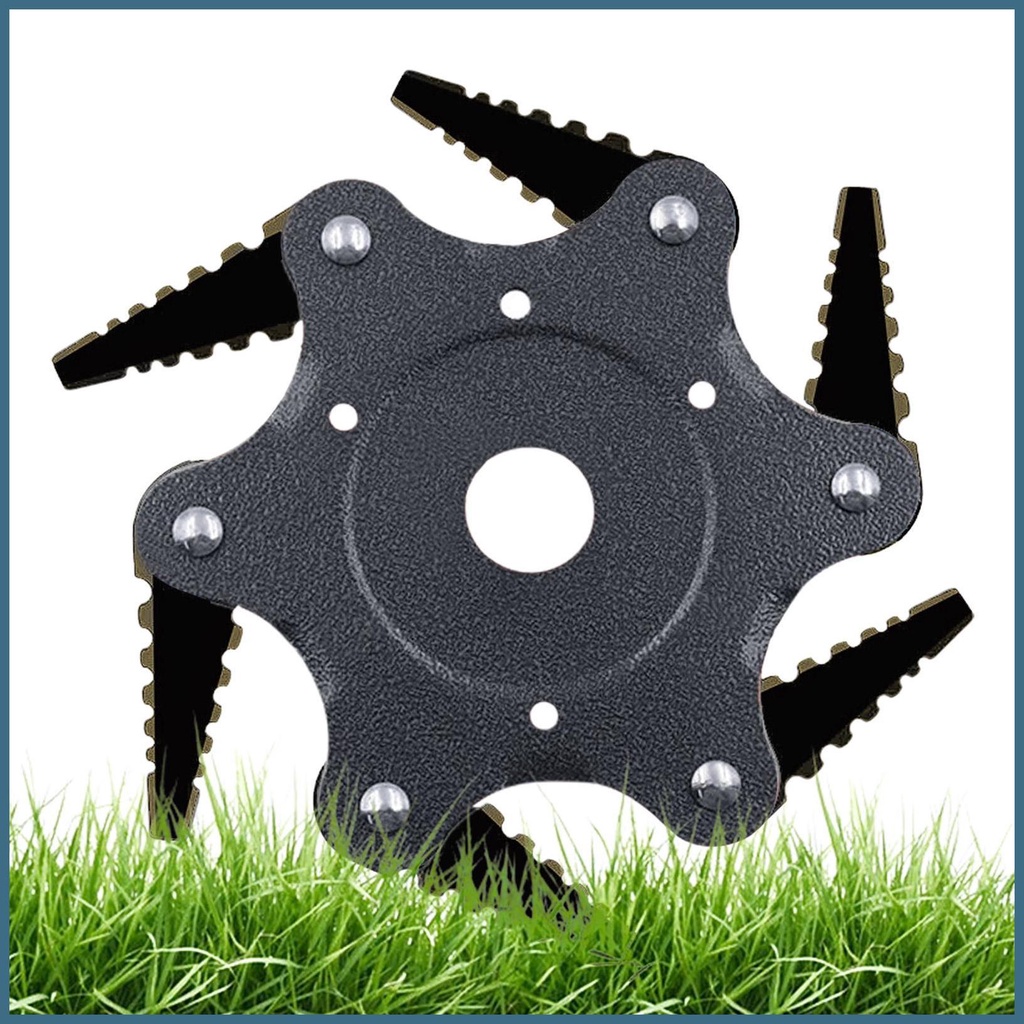 Weed Eater Blade 5 Leaf Rotary Scissors Lawn Trimmer Steel Wire Brush