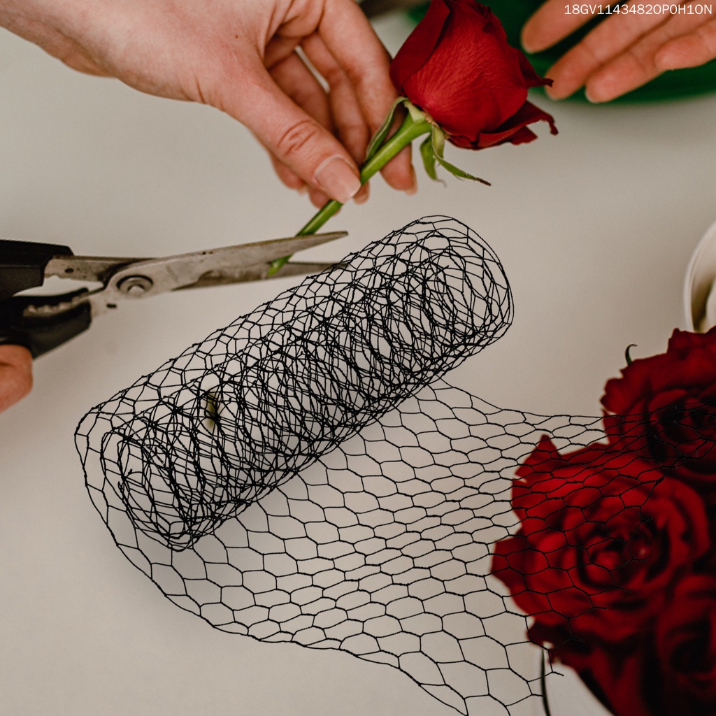 2 Rolls Animal Pens Garden Fence Barrier Mesh Fencing Net Flower