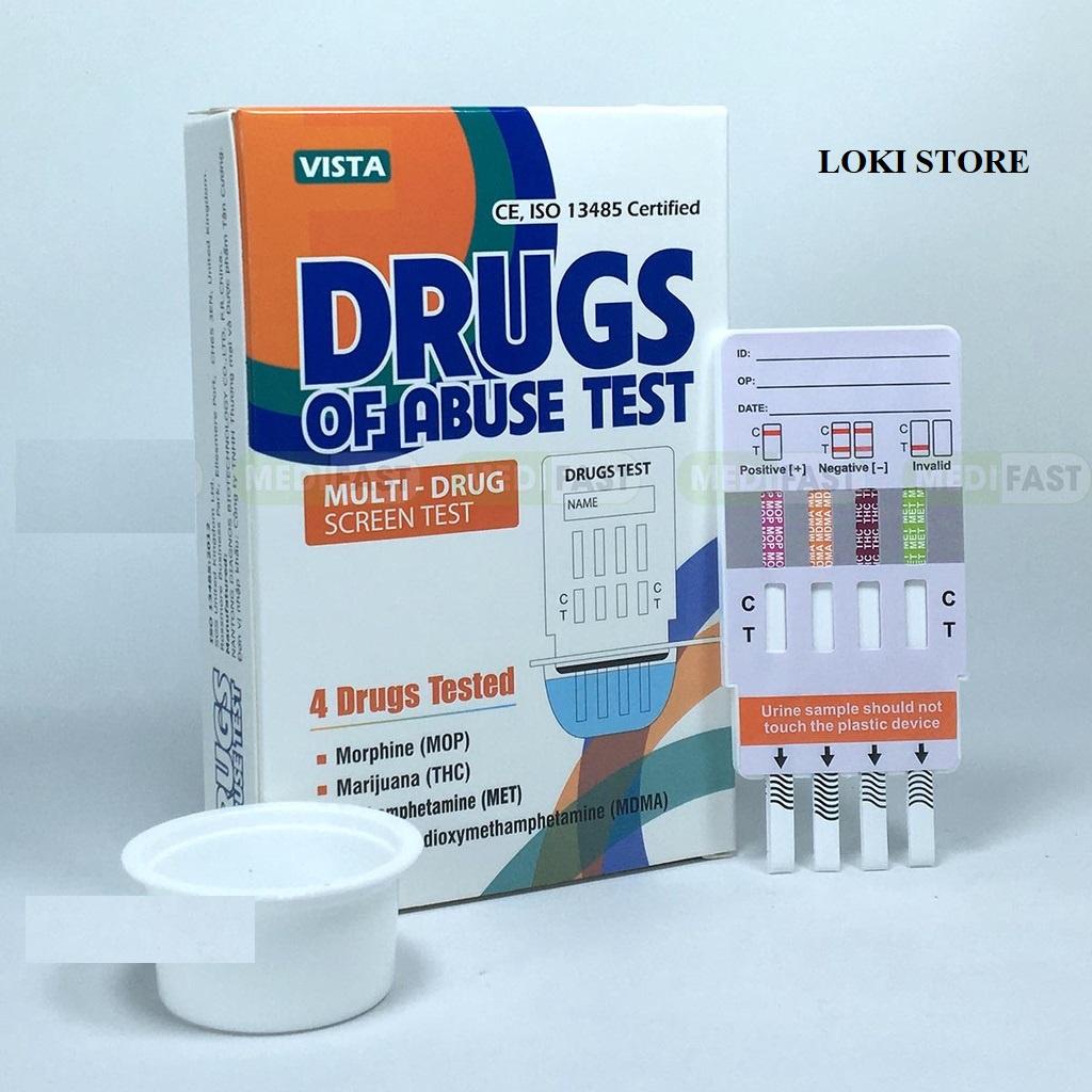 4pin Synthetic Drug test Strip Set (With Name Cover), Quick, Accurate