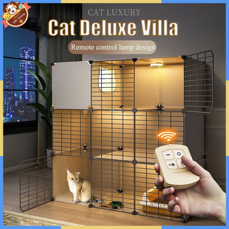 Cat Cage Home Cat Villa Cat House Cattery Cat Cat Cage Super