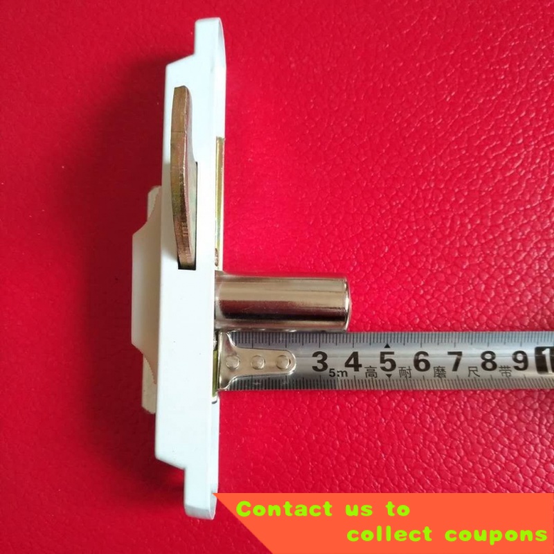 Plastic Steel Sliding Door Lock Long Lock Cylinder Hook Lock Doorknob