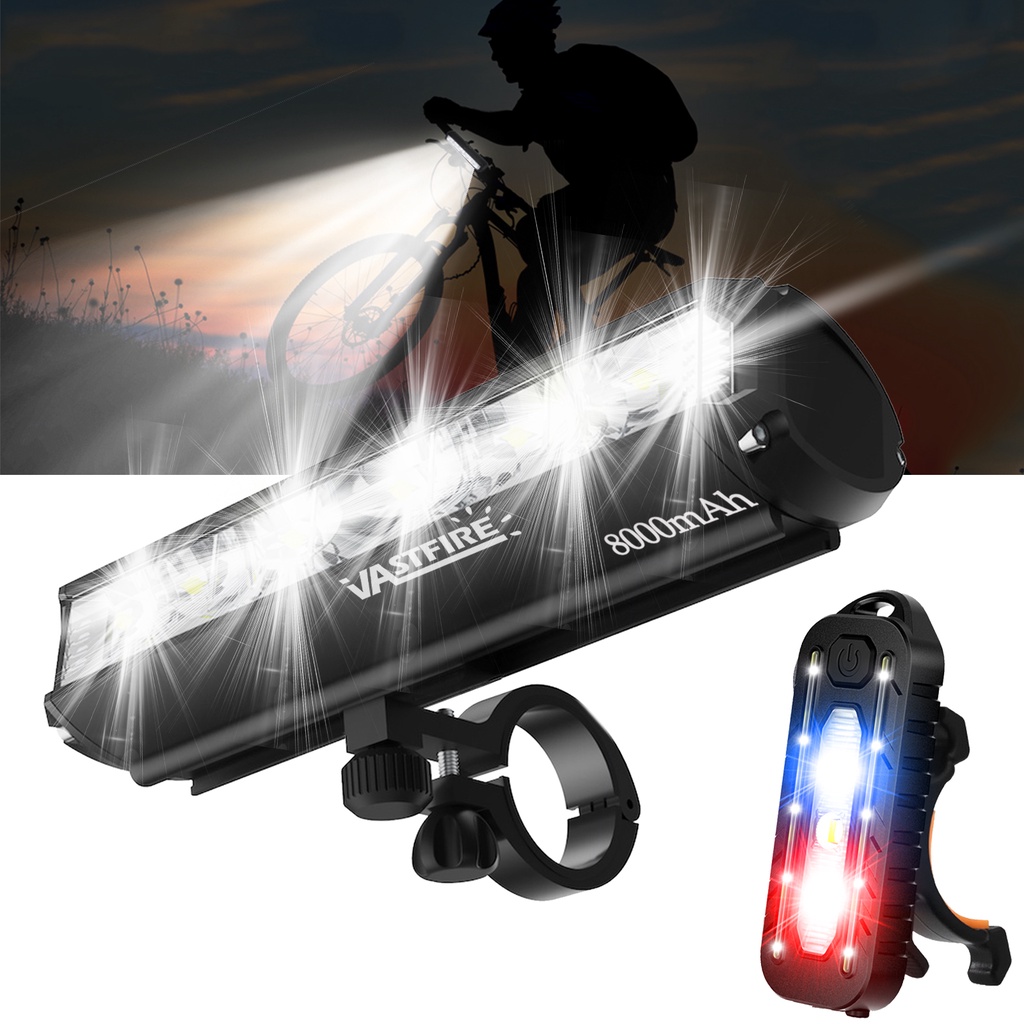 Vastfire bike deals light charging