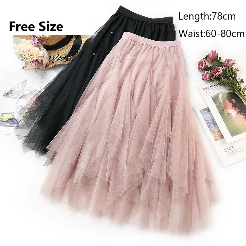 Elastic waist 2025 skirt 60