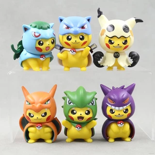 21 Styles Pokemon Elf Ball Anime Figure Pikachu Charizard Pocket Monster  Variant Pokemon Elf Ball Toy Action Model Gift