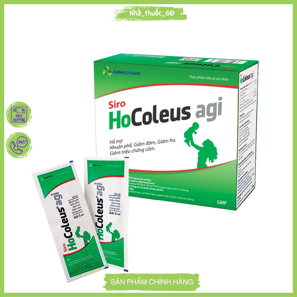 Baby Cough Syrup, Pediatric Syrup, pepium depletion, HOCOLEUS AGI (Box