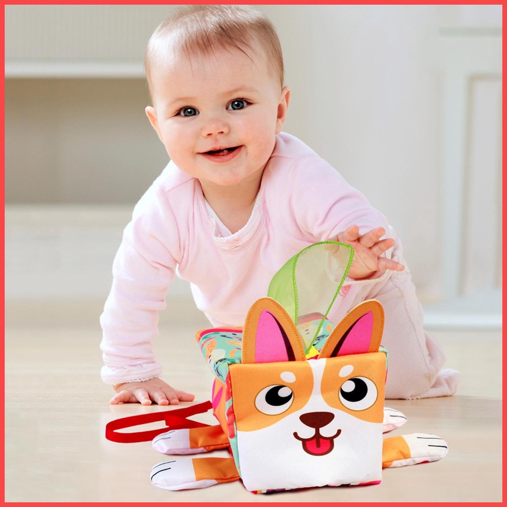 Toddler Tissue Box Toys Sensory Pull Toy Box Sensory Montessori Toys