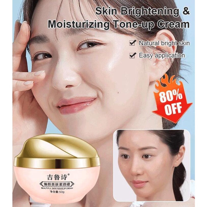 Skin Brightening Cream Moisturizing Tone-up Cream 50g | Shopee Singapore