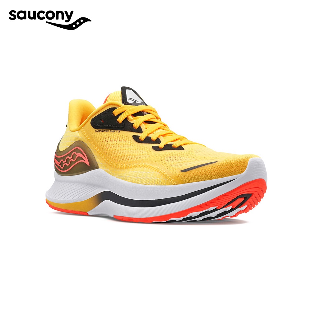 Saucony Men Endorphin Shift 2 Running Shoe Vizigold / Vizired
