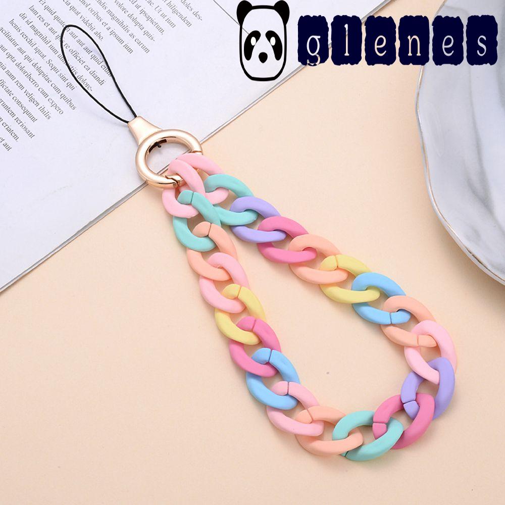GLENES Mobile Phone Chain Keys Pendant Bag Decor For Mobile Phone Case ...
