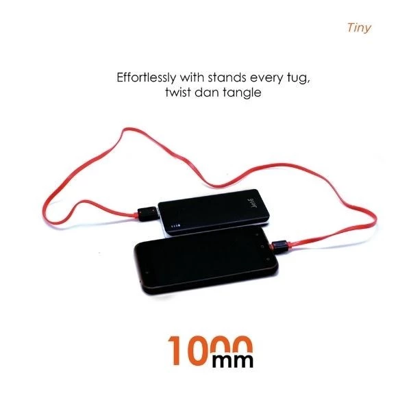 JETE Tiny Kabel Data Type-C 2.4A Fast Charging - Garansi Resmi - Gambar 2