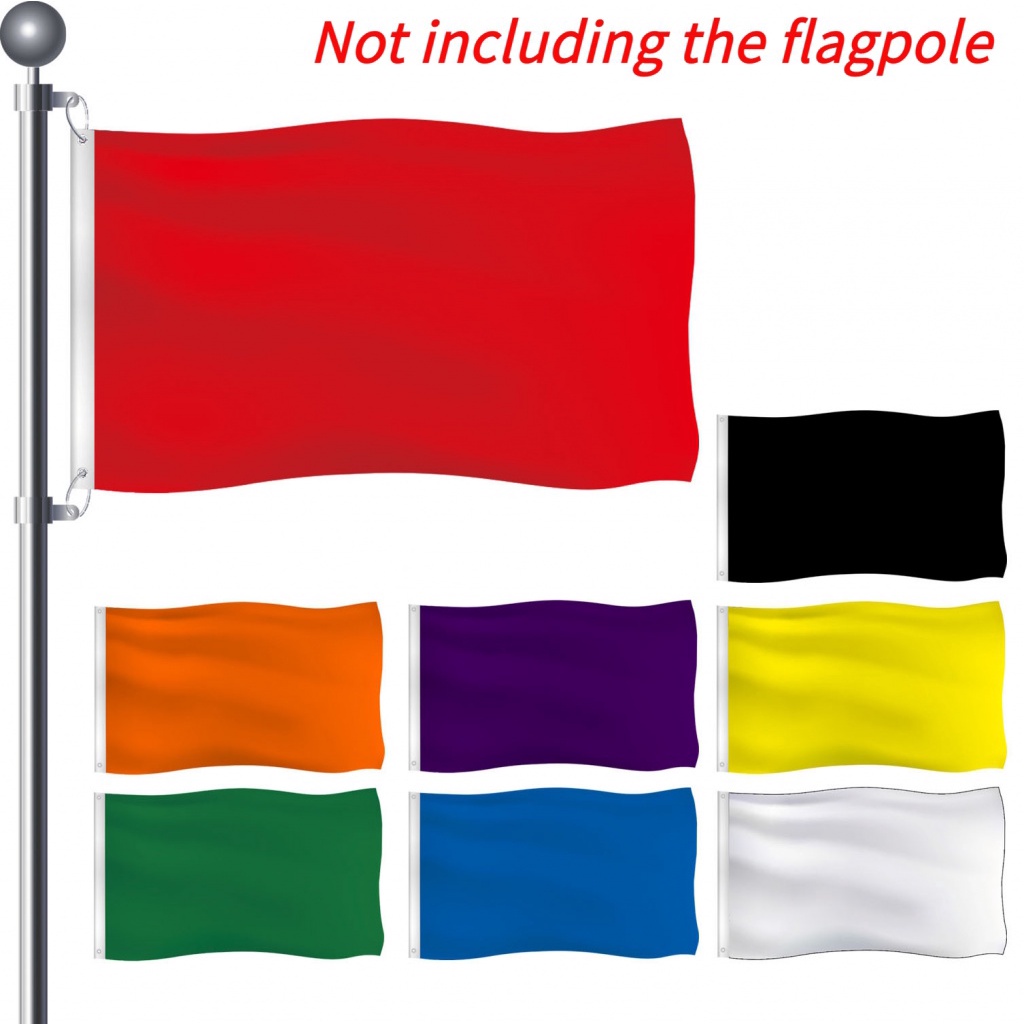 Solid Color Flag Pure Color Flag - Signal Flag Sports Activity Flag ...