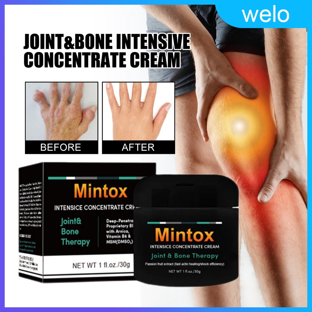 30g Upgraded MINTOX Joint Treatment Collagen Cream Gout Remover Toe