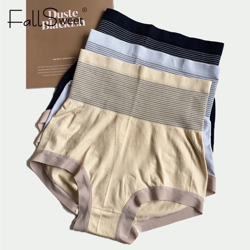 FallSweet Women's High Waist Boxer Briefs Seamless Panties Safety Pant Abdomen Hip Lift | Shopee