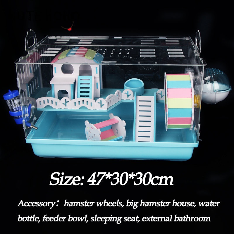 Sg Stock 360 Viewing Large Hamster Cage House Acrylic With Photo Inspiration