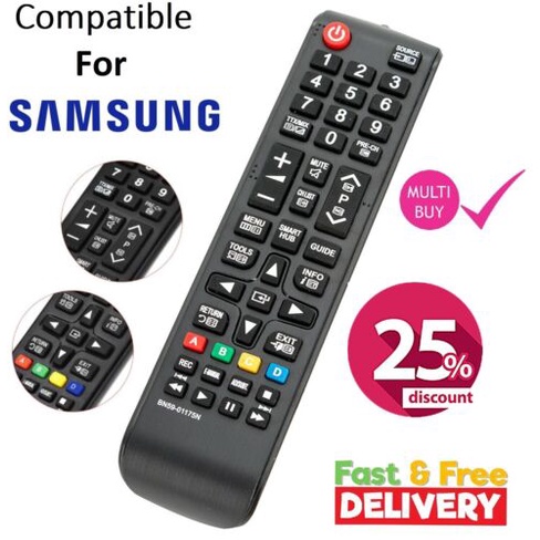 GENUINE SAMSUNG TV REMOTE CONTROL UNIVERSAL SMART TV LED 4K BN59-01175N ...