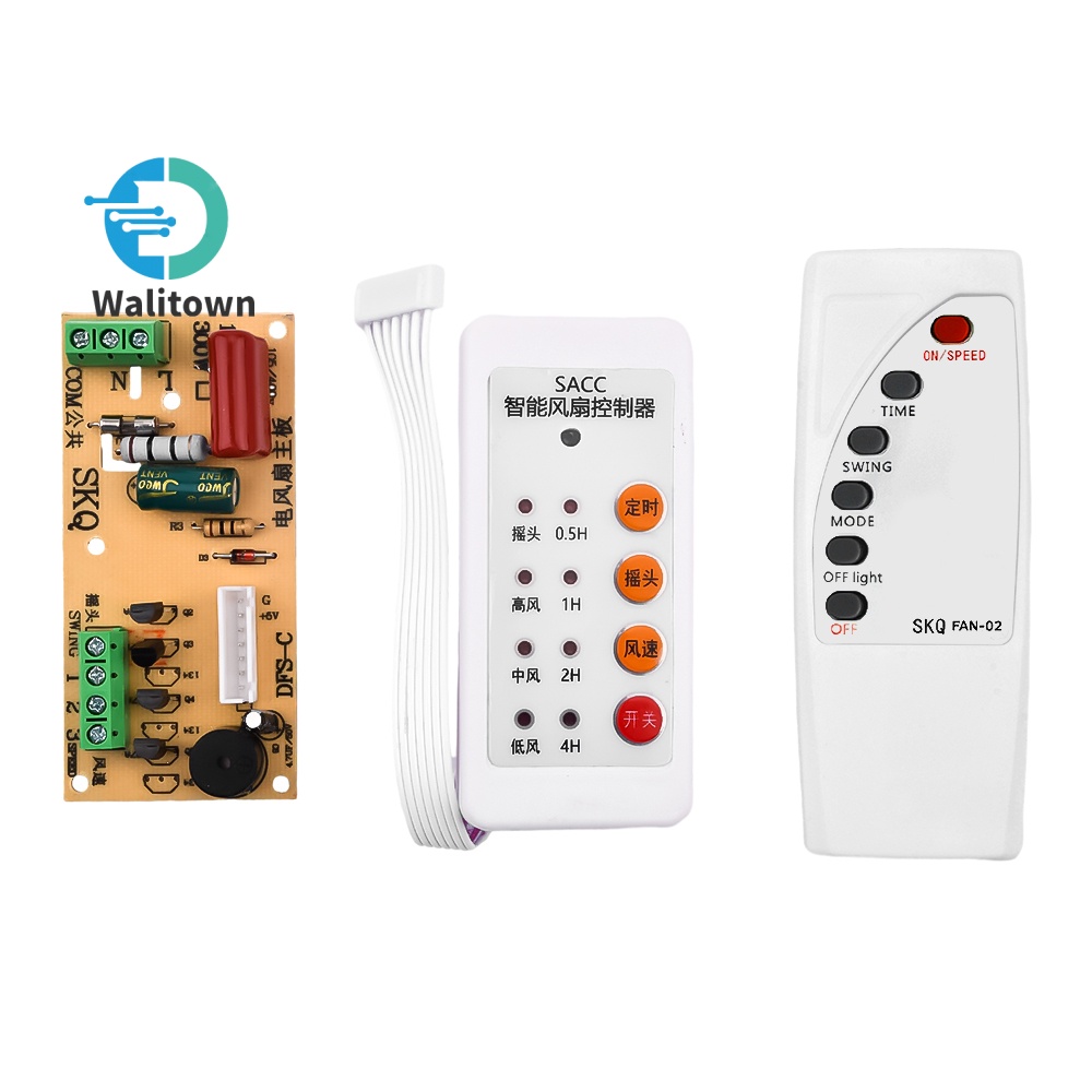 Ceiling Fan Remote Control Module Kit Universal and Compact Size Fan ...