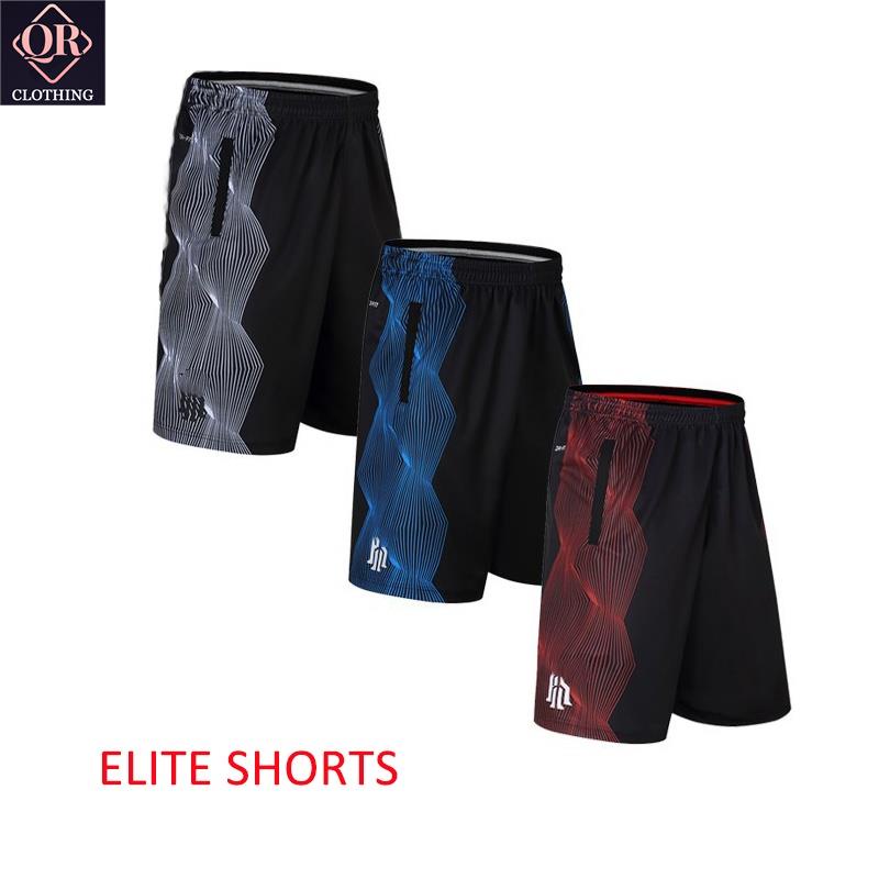 QR Clothing Kyrie Irving Elite Basketball Shorts for Male Quick Dry Loose Over the Knee Casual Sports Shorts Training Running Fitness Clothes Shopee Singapore