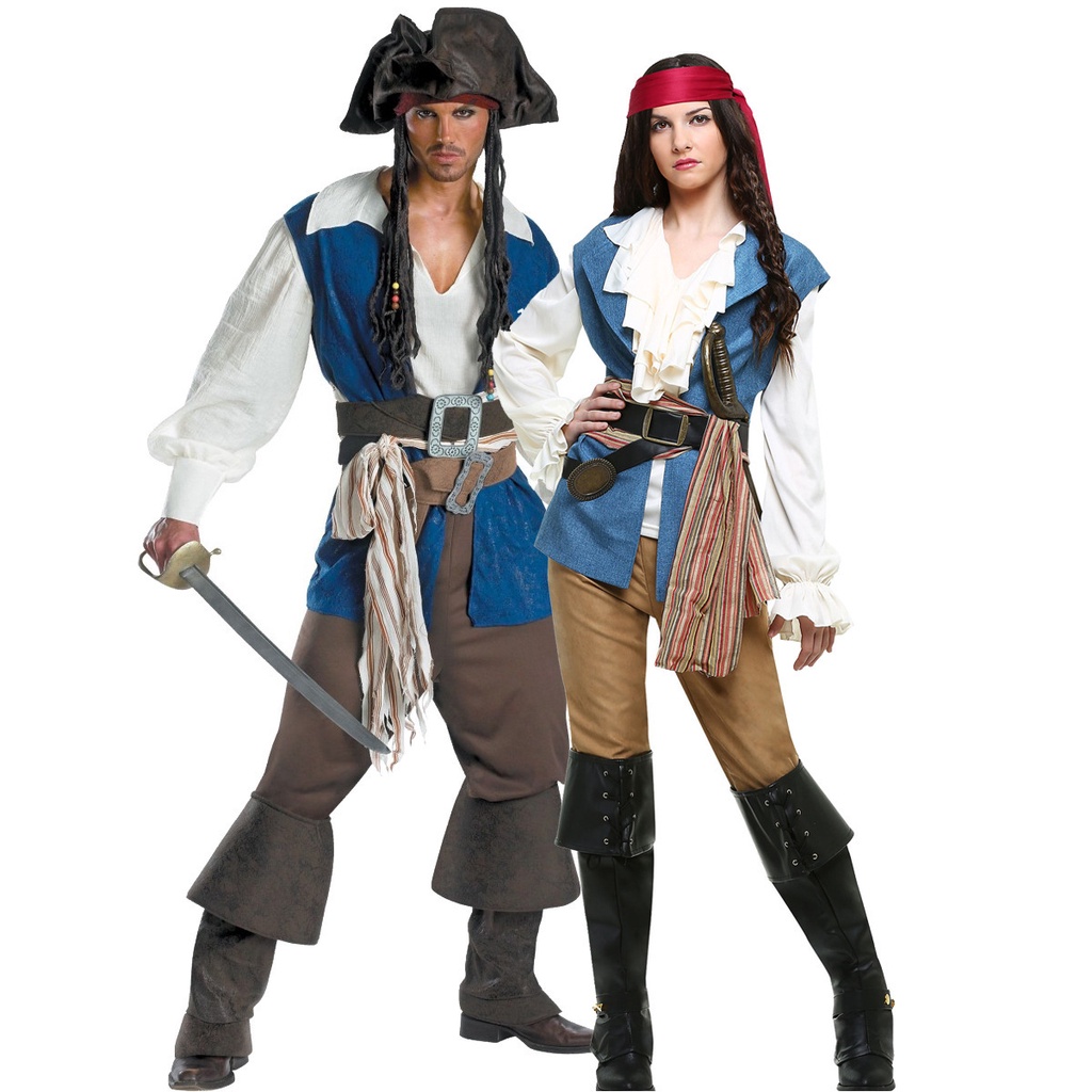 M-XL Boys Halloween Captain Costumes Movie Pirates of the Caribbean Cosplay Kids  Children Carnival Purim Masquerade Party Dress - AliExpress