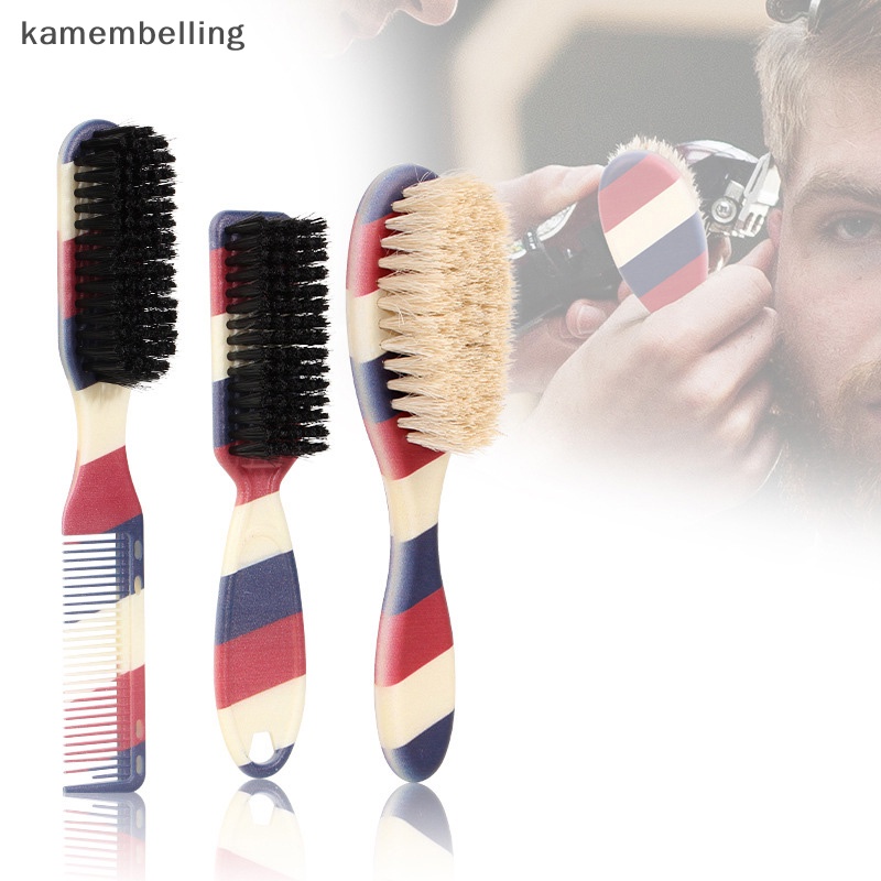 KAM Double-sided Professional Barber Neck Brush Comb Shaving Beard ...