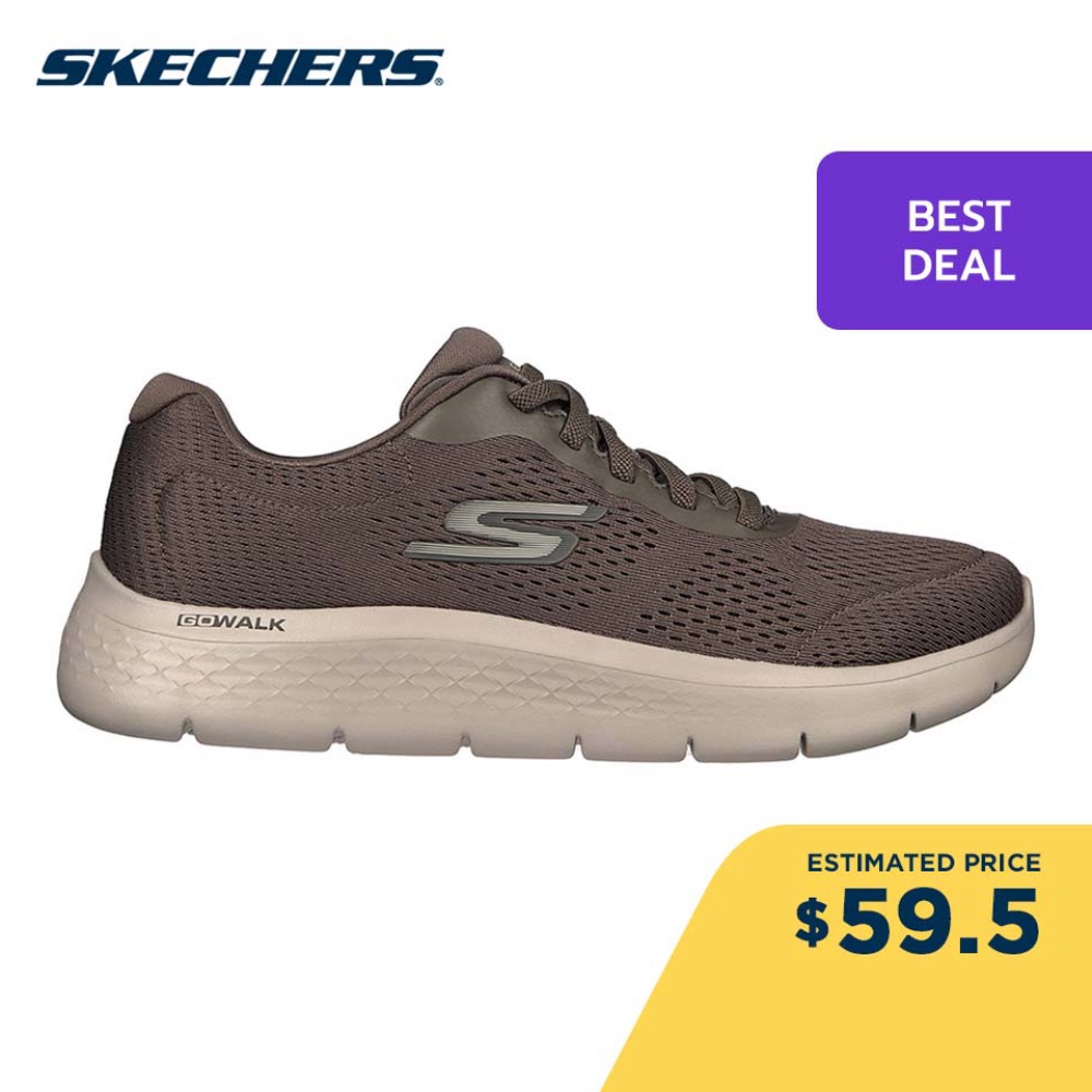Skechers Men GOwalk Flex Shoes 216486KHK Shopee Singapore