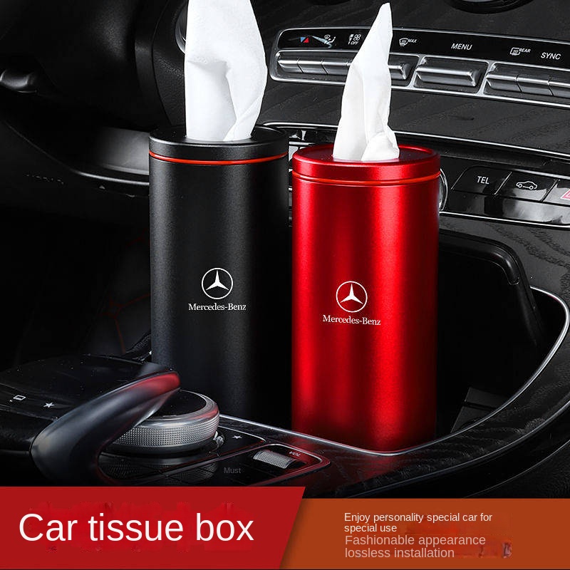 【spot goods】 Car Tissue Box in-Car Creativity Multi-Functional High-End ...
