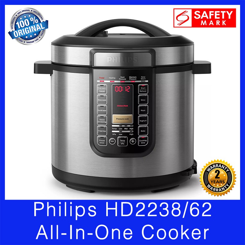 Philips pressure cooker warranty sale