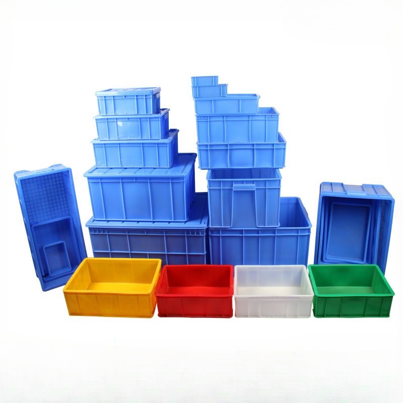 Thickened plastic turnover box Hardware tool parts box Storage and ...