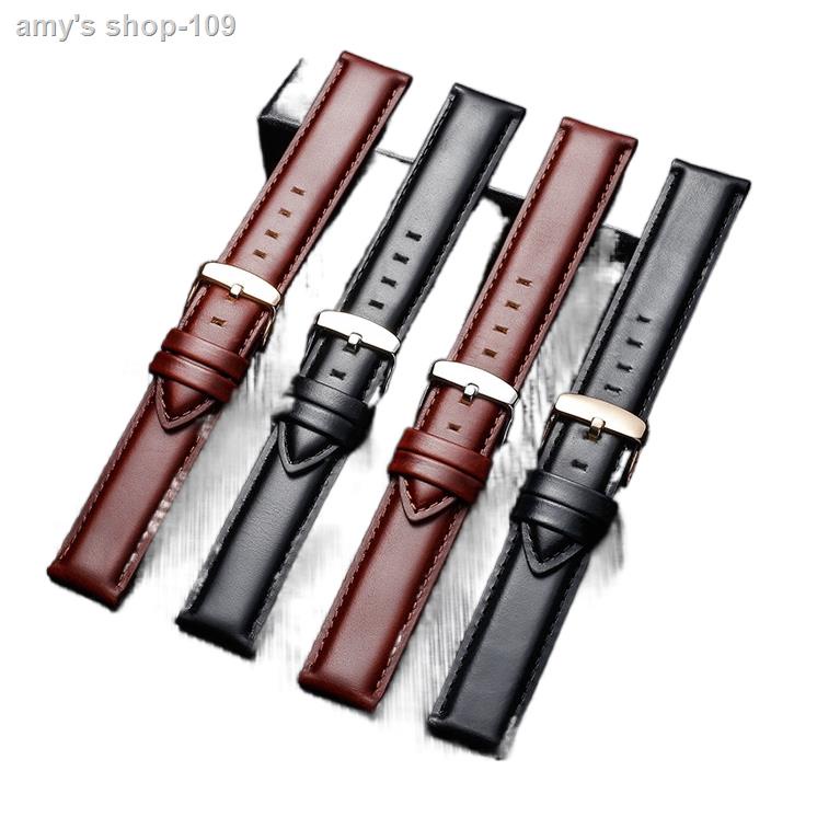 new¤ Universal Vintage Genuine Leather Wrist Watch Band Strap F DW