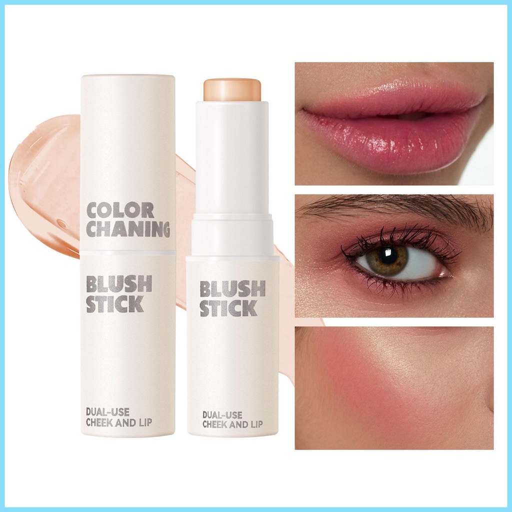 Clear Blushs Color Changing Glitter MutiUse Cream Blushs Cream Blushs