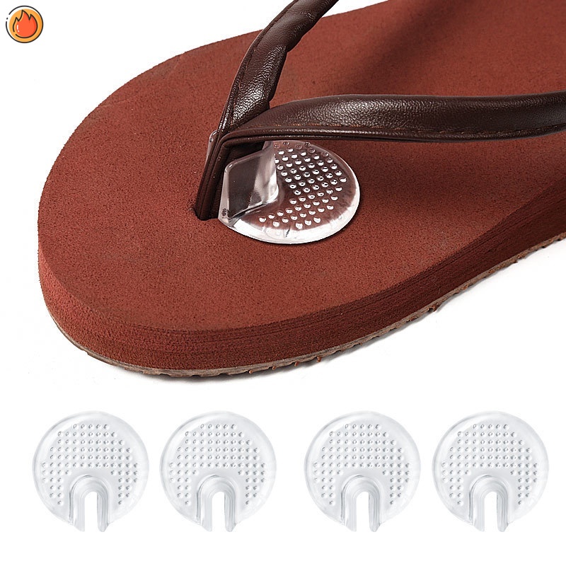 Transparent Silicone Gel Foot Pads Shoes Inserts Shoe Pad Flip Flop