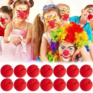 20 Red Circus Clown Nose Christmas Costume Party Cosplay Red Nose Day  Halloween Decorations