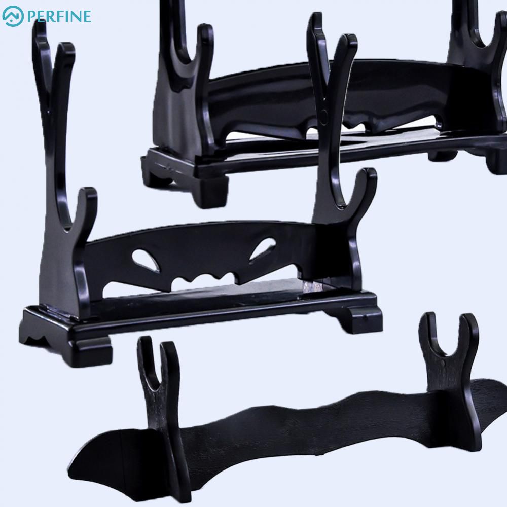 Two Tiers Holder Black Wand Display Stand Acrylic Display Show Bracket ...