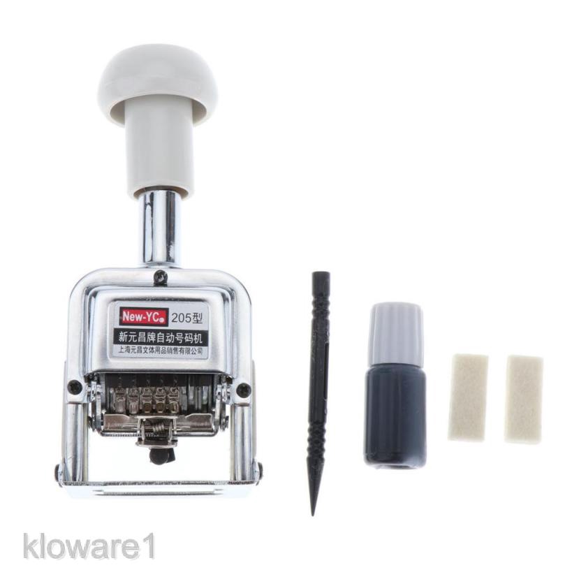 Metal 5-Position Automatic Numbering Machine Roller Digital Graffiti ...