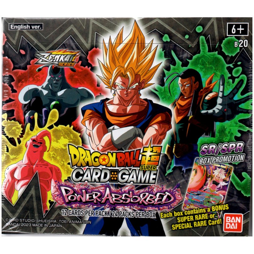 Dragon Ball Super Card Game Zenkai Series Set-03 Power Absorbed B20 ...