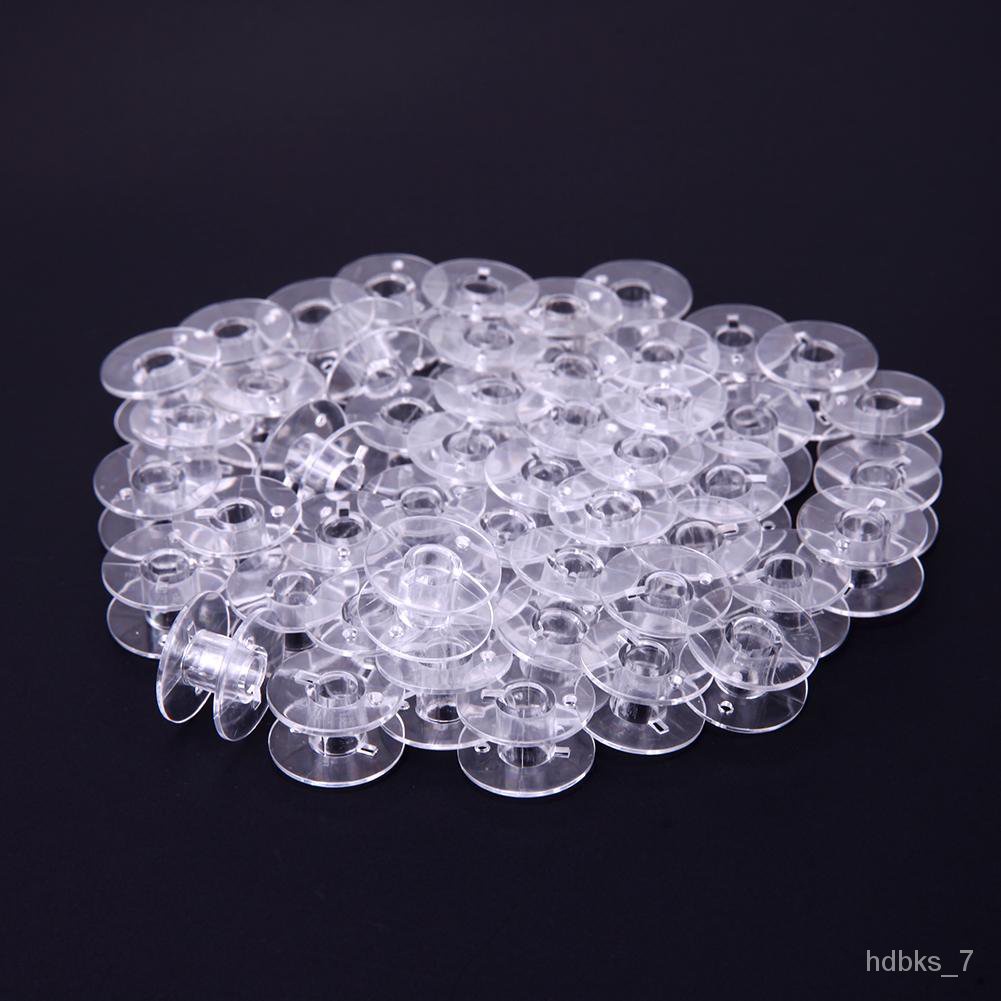 Lots 10 Clear Plastic Bobbins For Brother Janome Singer Sewing Machine  Plastic Bobbins For Brother Janome Singer Sewing Machine