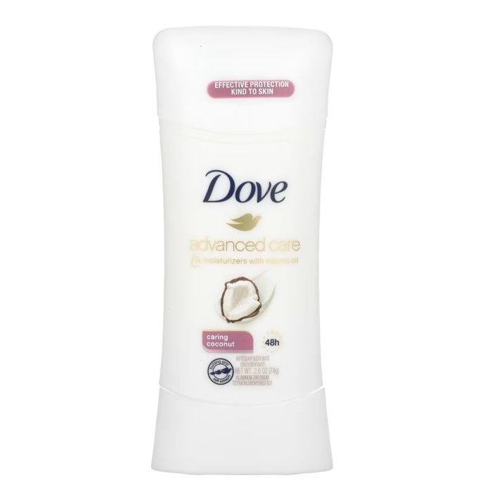 Dove, Advanced Care, Antiperspirant Deodorant, Caring Coconut, 2.6 oz (74 g) Shopee Singapore