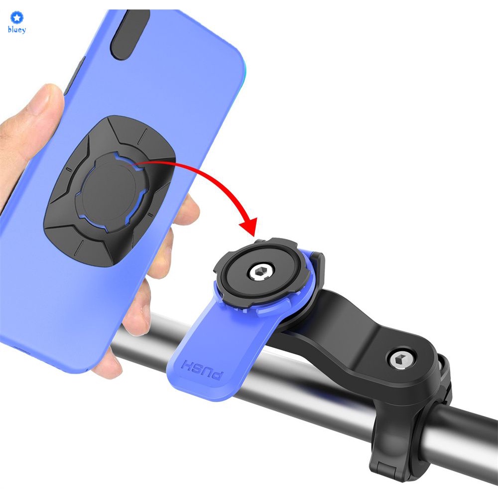 Simple Quick Release Bicycle Motorcycle Mobile Phone Holder Takeaway ...