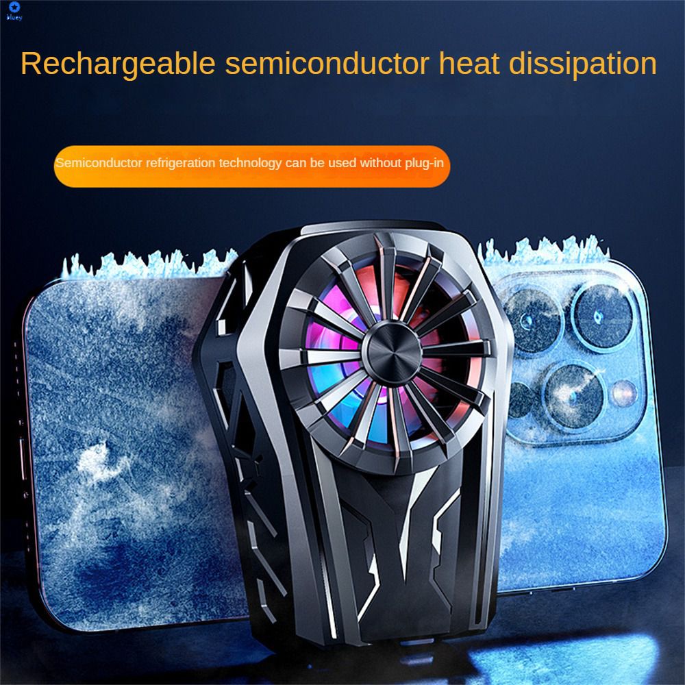 L08 Mobile Phone Radiator Ultra Quiet Rechargeable Game Cooler